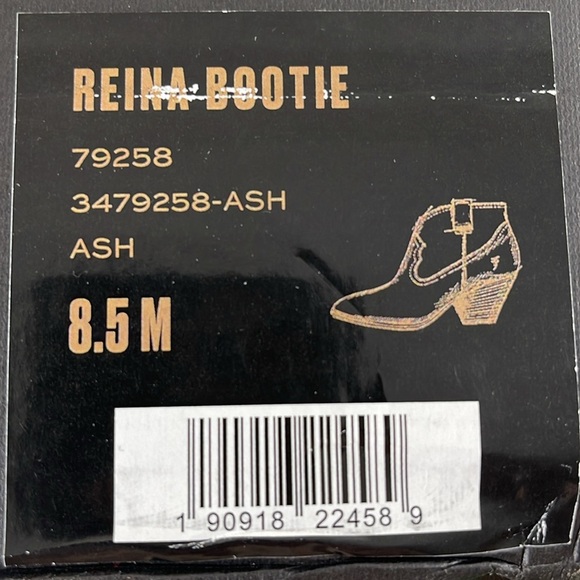 FRYE Reina Bootie 79258 Leather Brown Nubuck Slip On Ankle Booties Boots Sz 8.5 - Picture 14 of 16